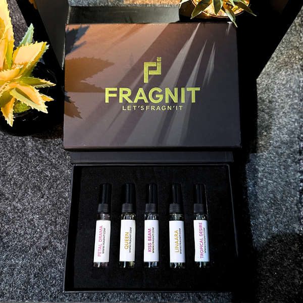 Fragnit Women’s Tester Pack – 5-Piece Perfume Discovery Set for Women